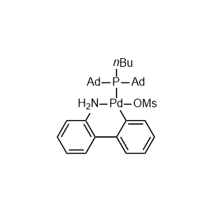 甲磺酸[正丁基二(1-金剛烷基)膦](2-氨基-1,1'-聯(lián)苯-2-基)鈀(II)